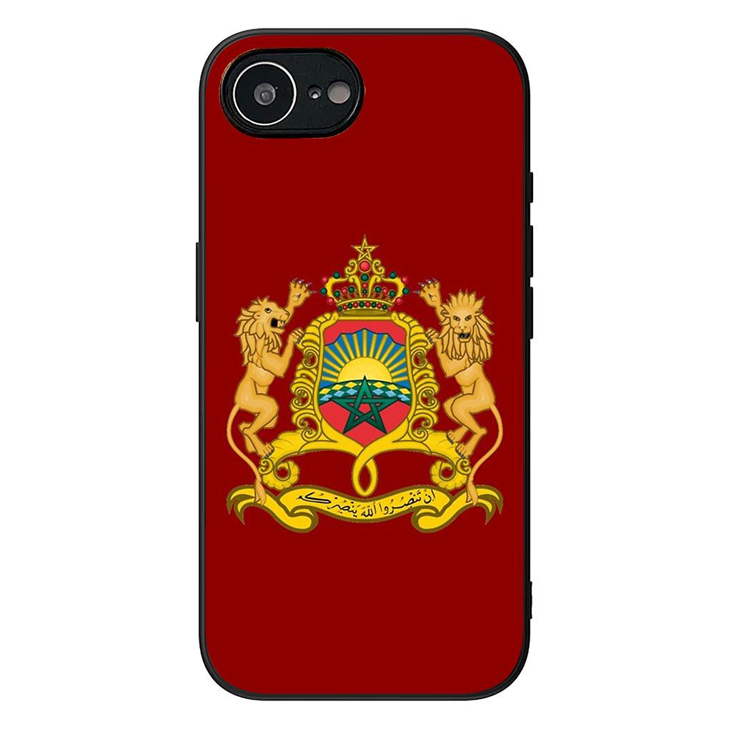 Soft Cover for Apple iPhone 13 12 Mini XS 11 Pro Max 7 8 Plus + XR SE 2022 2020 SE3 Coque Phone Case Morocco Flag