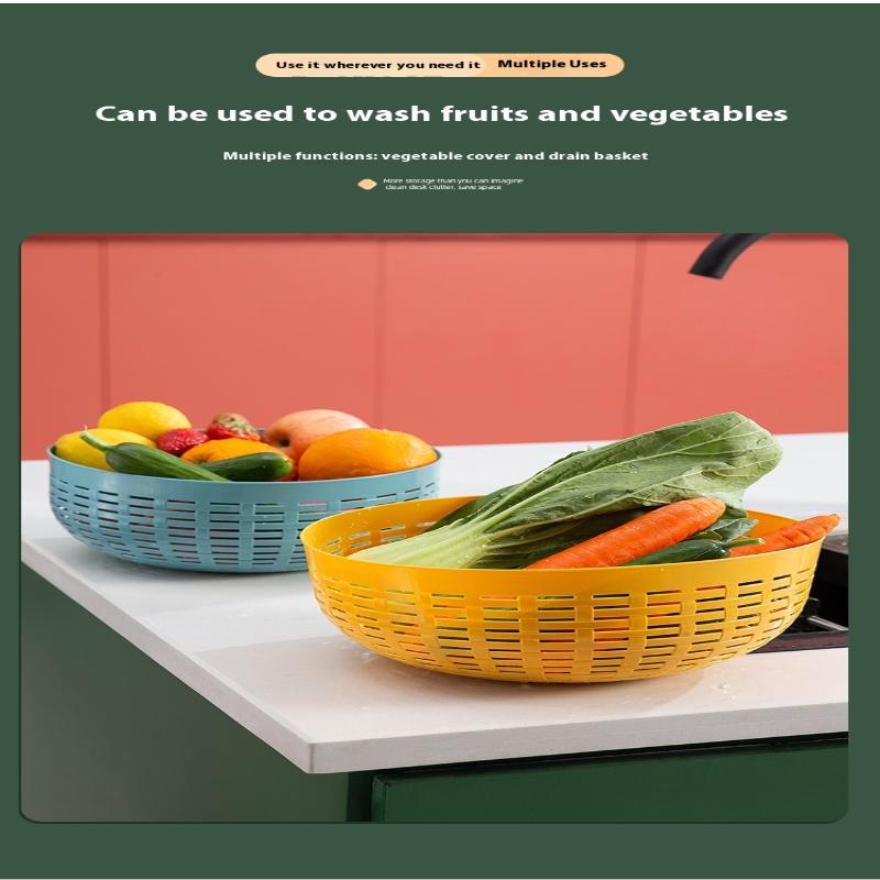 Staubdichte Lebensmittelabdeckungen Kunststoff Wiederverwendbar Haushalt Küche Buffet Party Praktischer Obstkorb Schüssel Zeltabdeckung