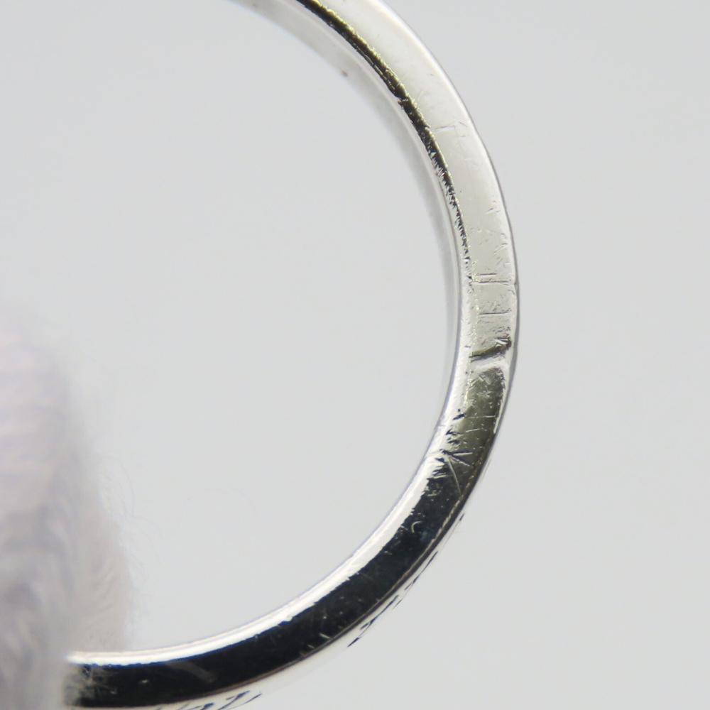 Used TIFFANY&Co. Ring Notes Narrow New York EU#57 Silver925 2.9g Silver Accessories