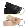 49MD 2Pcs Adjustable Stretch Waistband No Clasp Invisible Belt for Jeans Men Women