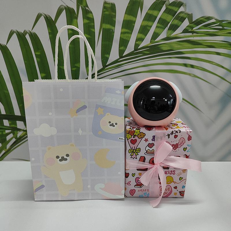 Children's LED Pixel Alarm Clock with Smart Night Light and Snooze Function for Students