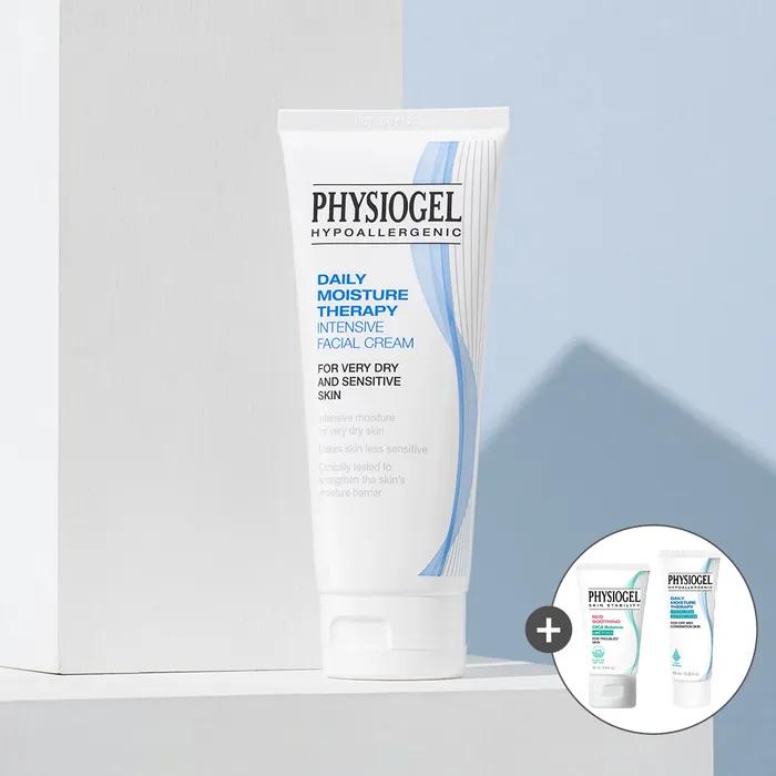 Physiogel _DMT Intensive Cream 100ml + DMT Cica Soothing Cream 10ml + AC Foam Cleanser 20ml