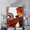 Disney Diamond Painting 5D Judy  Nick Wedding Selfie Cartoon Movie Cross Stitch Embroidery Handmade Gift Home Decor