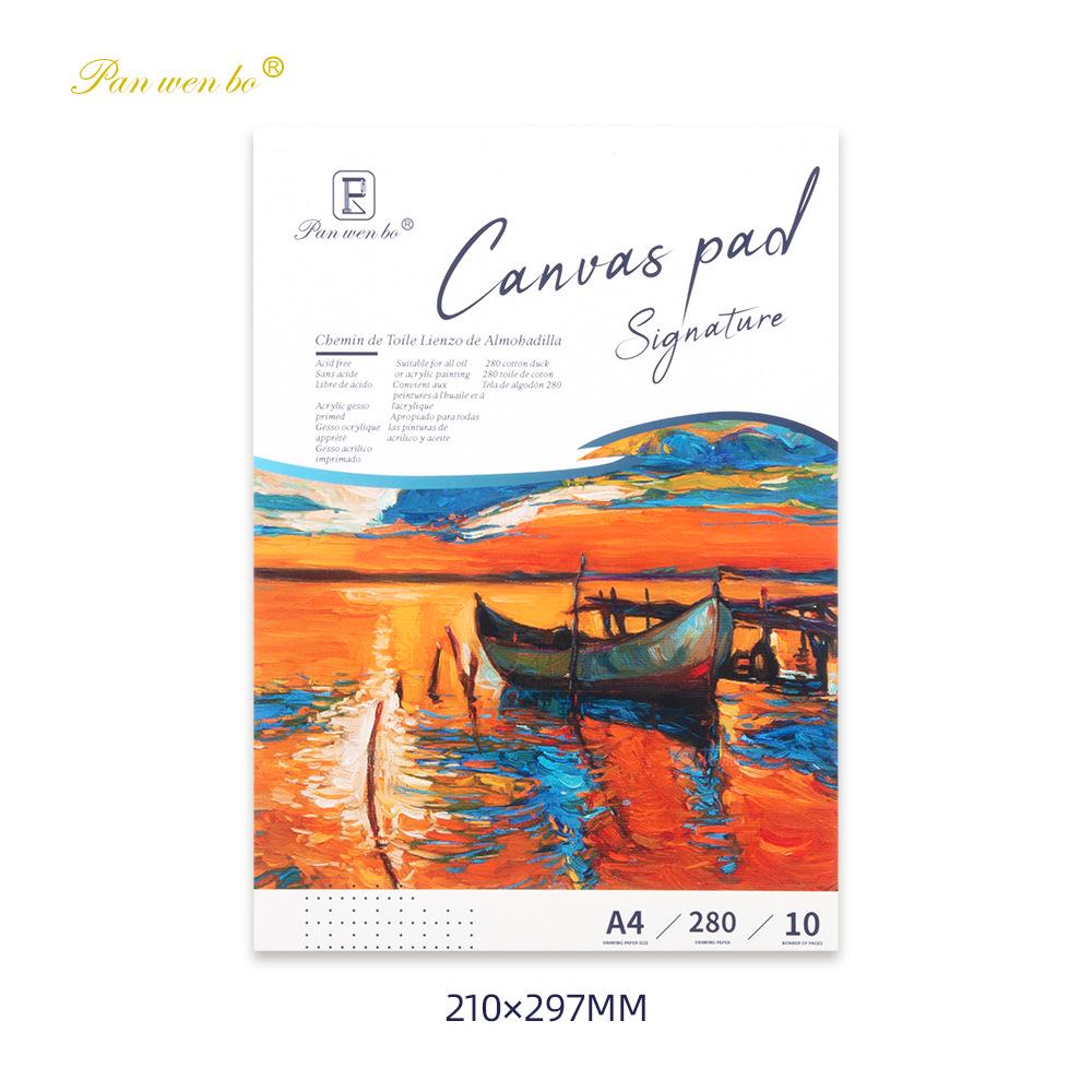 Acrylic Paper Pad for Art Students - A3/A4/A5 Sketchbook for Drawing, Watercolor, and Oil Painting