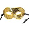 92MF Silberne Discos-Maske Mit Glitzernden Designs Atmungsaktive Party-Maske Charm-Anhänger Mit Auffälligen Designs für Verschiedene Anlässe