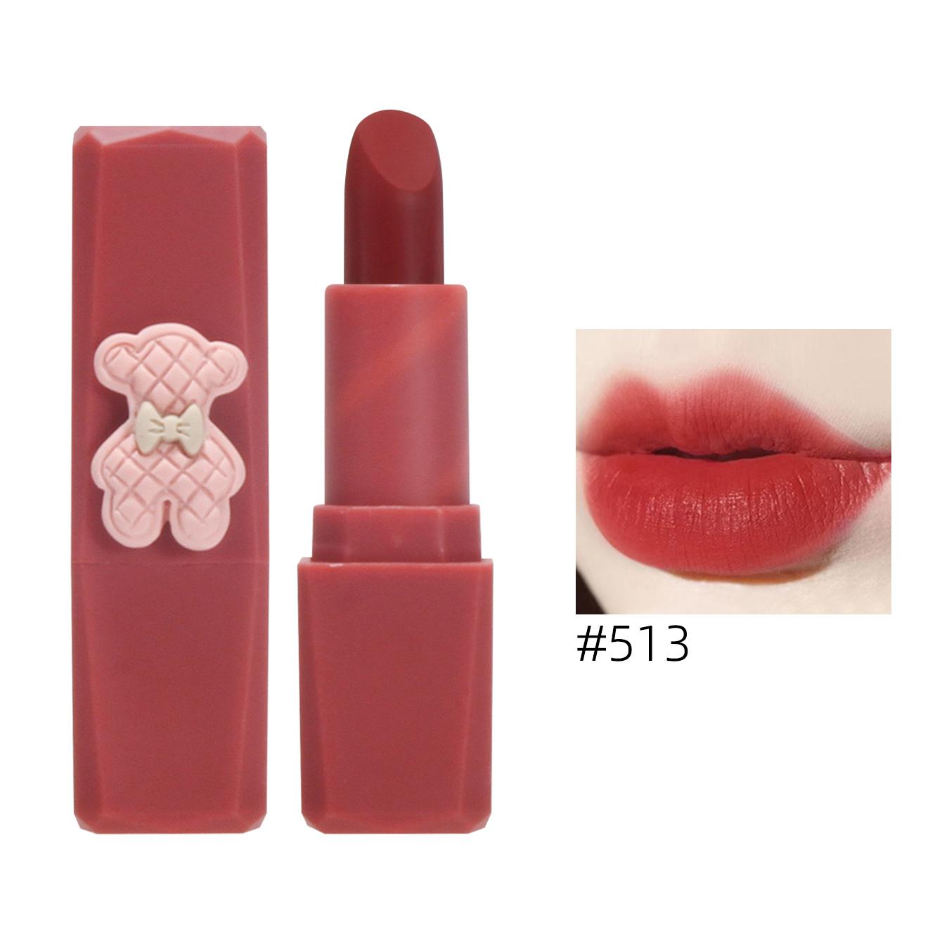 

HengFang Симпатичная форма Матовая водостойкая губная помада Стойкий макияж губ