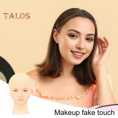 Professional Female Mannequin Head for Makeup Practice Bald Manikin Head with Good Display Effect for Makeup Training Eyelash Extensions And Wig