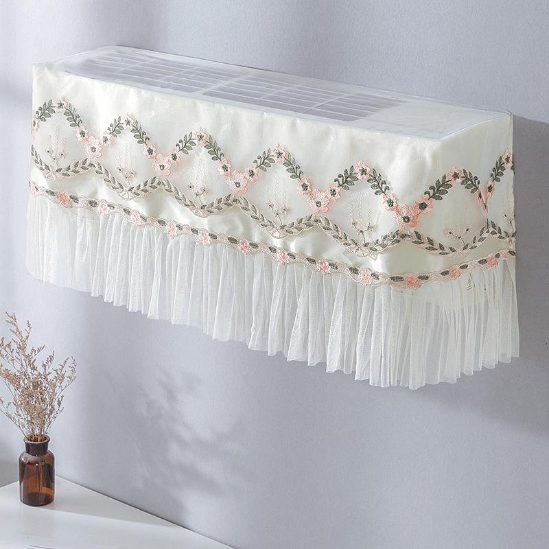 Universal Wall-Mounted Air Conditioner Dust Cover: Anti-Blow Windshield, Windproof Curtain, Full Sleeve Protection for Cabinet Machines