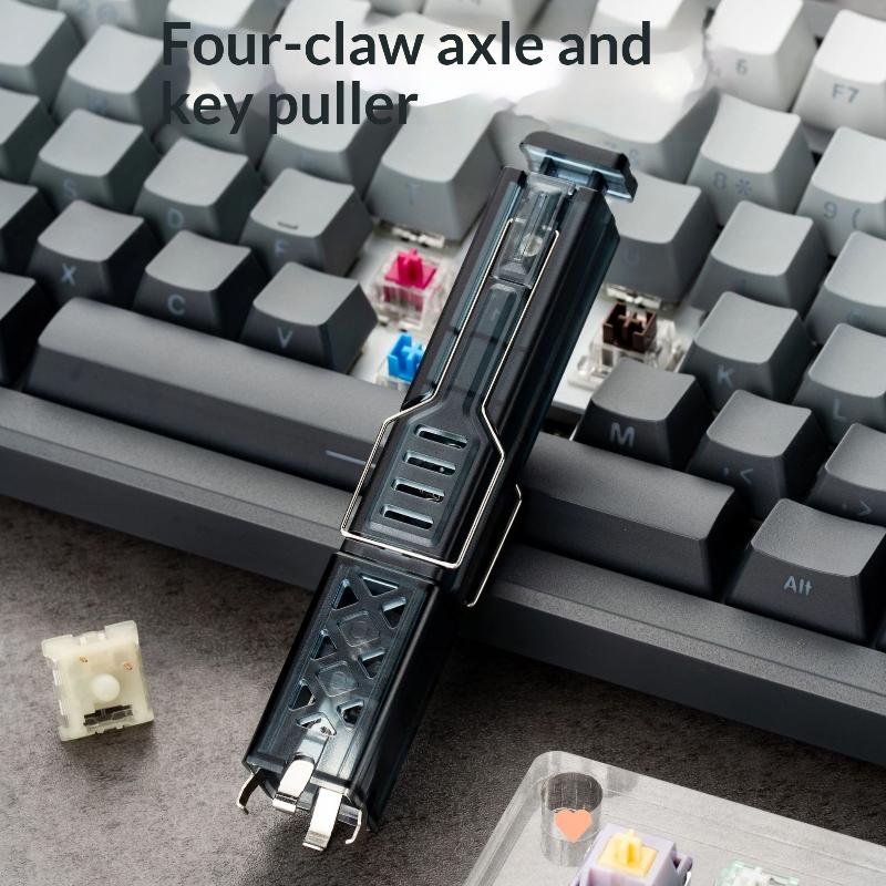 1/3/5Pcs Universal Keycap Shaft Remover Button Extractor Keyboards Accessories Kit 2 In 1 Keyboard Keycaps Switch Puller Opener