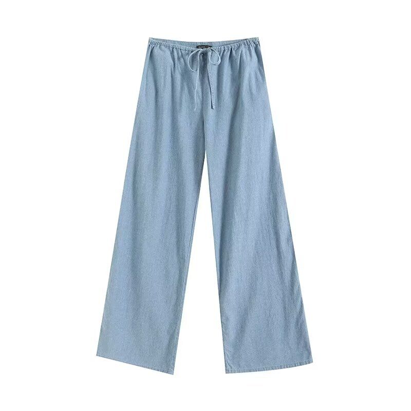 Fashion Style 2024 Summer New Arrival Women's Clothing Commute Style Pure Cotton Short Version V-neck Long Sleeve Shirt 05190590406