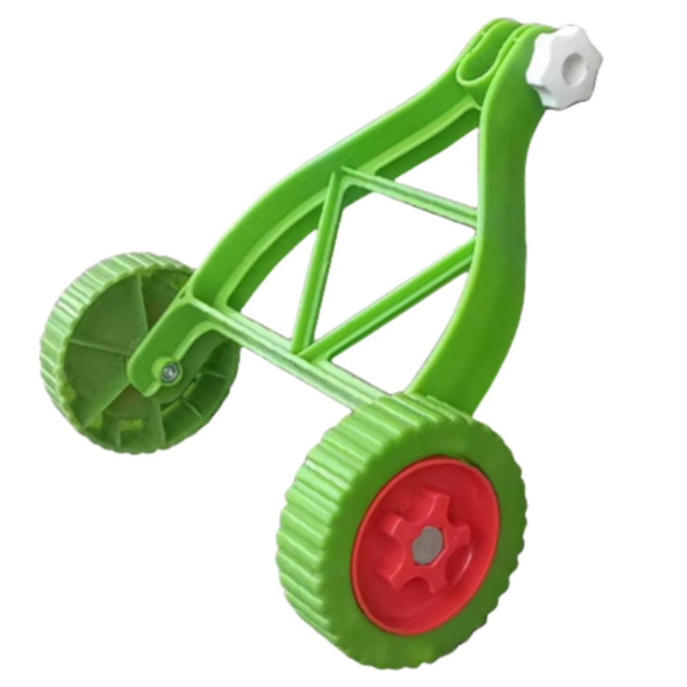 Universal Lawn Mower Wheel Set Adjustable Durable Mower Auxiliary Wheels Easy To Install Stablize Mower Wheel Attachment