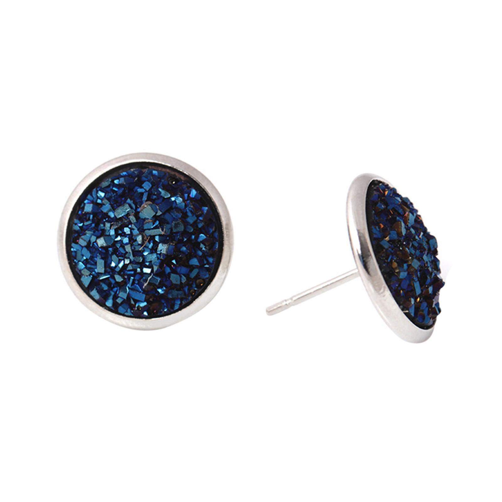 

Сладкие цветные серьги с блестками, серьги-гвоздики с цветными блестками, подарок на день рождения