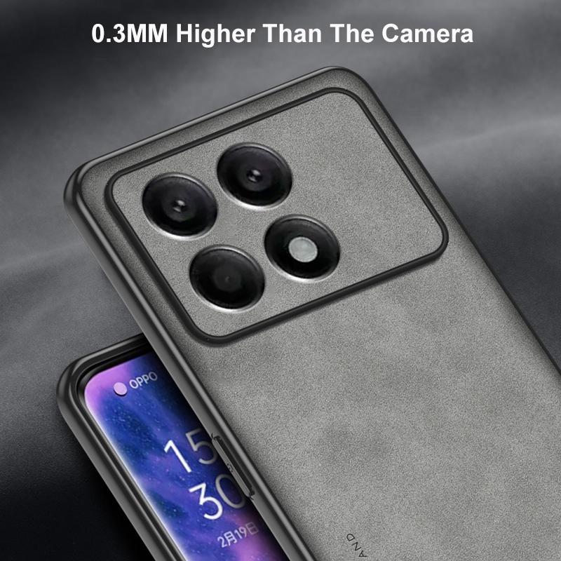 For Poco X6 Pro 5G Case Luxury PU Leather Phone Case For Xiaomi PocoX6 Pro X6Pro Redmi K70E Back Cover Silicone Full Protection