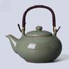 Large Capacity Ceramic Teapot Lifting Beam Pot Tea Kettle Filter Pot Tea Infuser Home Creative Brewing Utensils Single Pots
