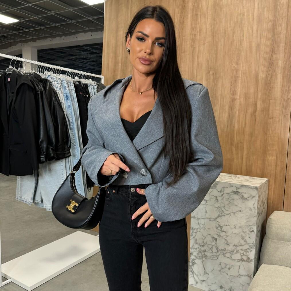 European & American New Fashion Casual Long Sleeve Hooded Jacket Suit