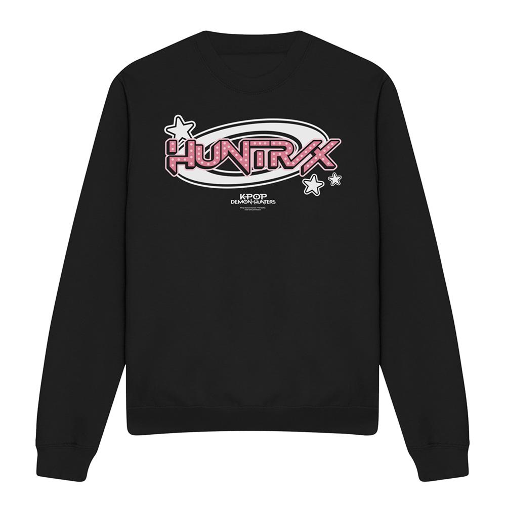 K-Pop Demon Hunters Unisex Adult Huntrix Circle Logo Sweatshirt