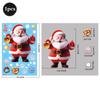 2026 Christmas Window Stickers Santa Claus Reindeer Snowmen PVC Static Glass Stickers No Glue Reusable Christmas Home Decoration