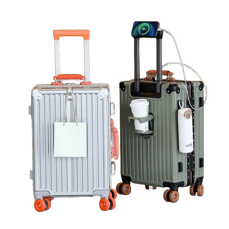 20-inch Durable Universal Wheel Multifunctional Student Travel Suitcase