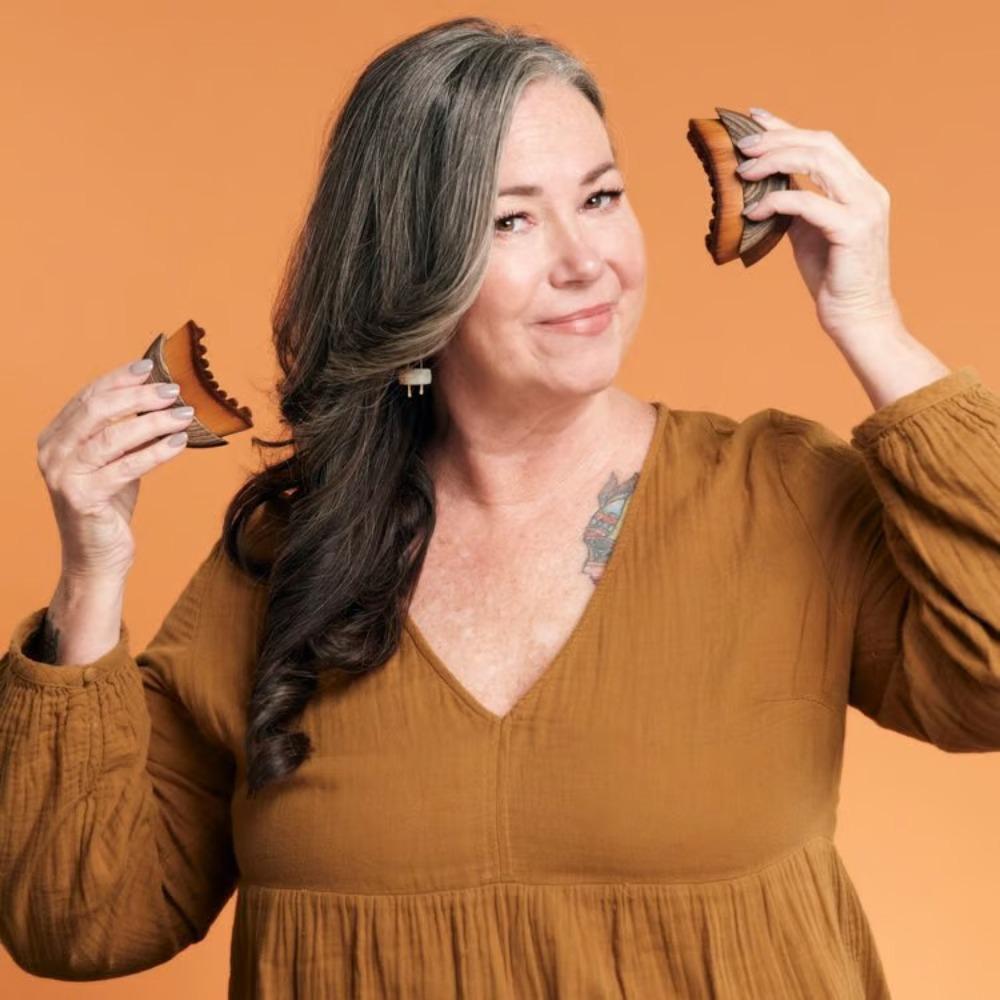 Portable Lymphatic Contour Face Brush Multi-function Chin Reduce Puffiness Lymphatic Massager Face Brushs Facial Gua Sha Tool