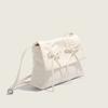 Ballet Style Underarm Bag Women's French Niche Bow Strap Shoulder Bag Large Capacity Crossbody Bag