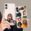 Cartoon Hund Weiche Handyhülle für iPhone 17 Pro Max XS Max 14 Plus 13 Pro 7 8 Air 16 11 XR 12 Mini 15