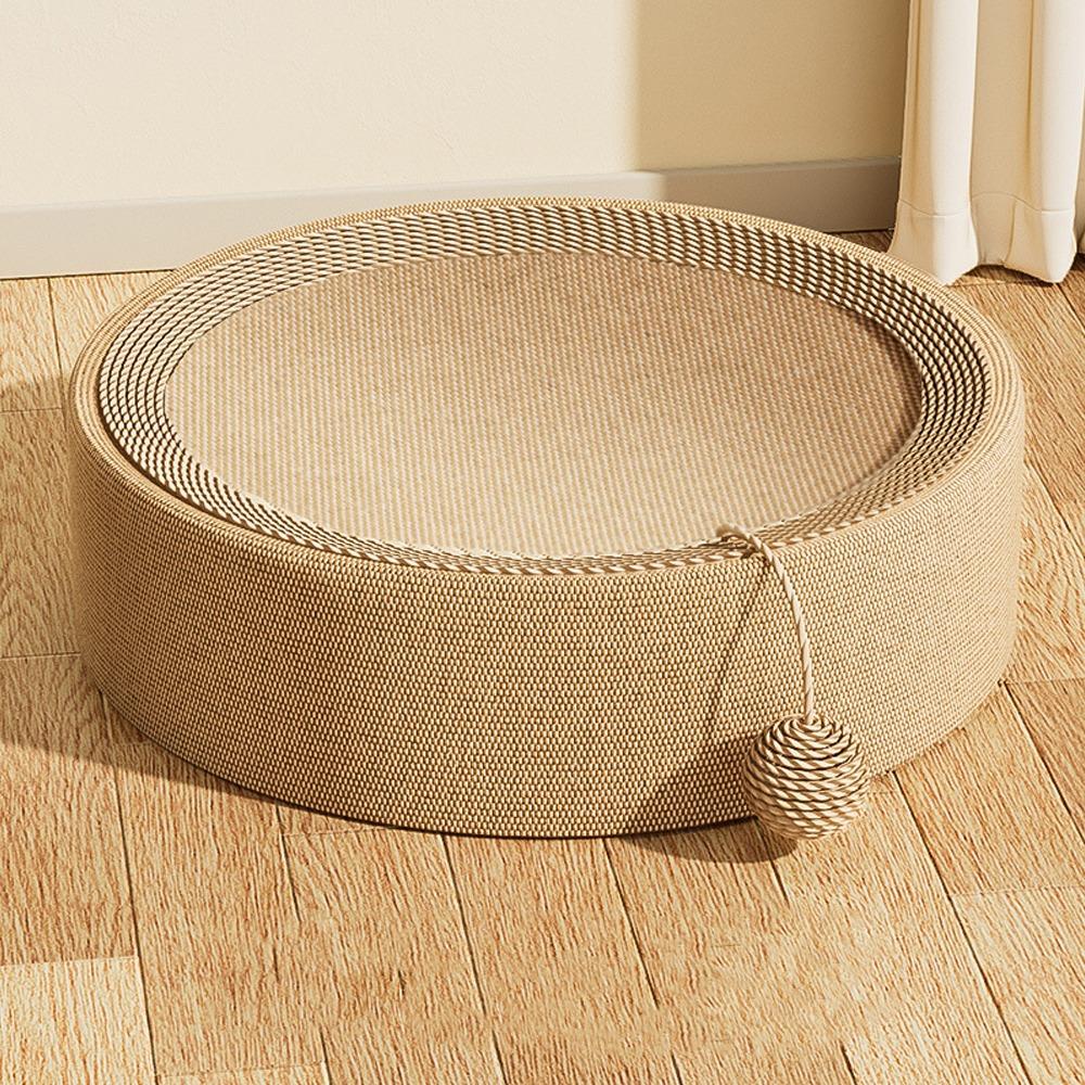 Wear-resistant Cat Paw Board Basin Oval Cat Claw Board Cat Scratching Bed  Sofa Protector