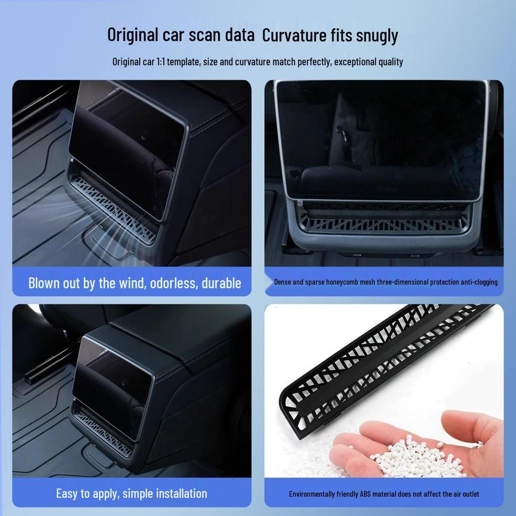 Tesla Model 3/Y Rear Air Vent Trunk Luggage Protector