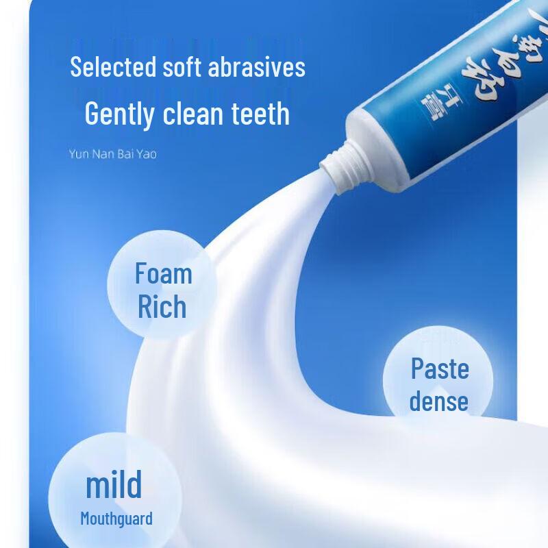Yunnan Baiyao Spearmint Fresh Breath & Gum Care Toothpaste Twin Pack