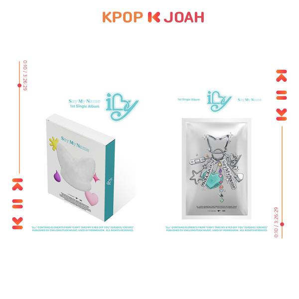 (HOLDER / KEY RING ver.) SAY MY NAME [iLy] 1st Single Album