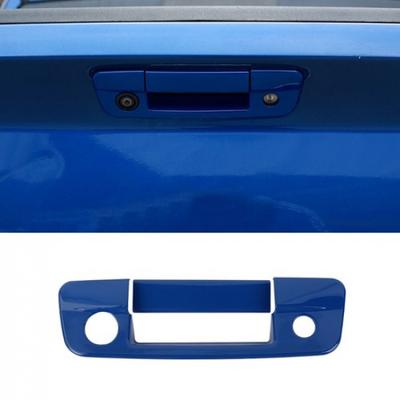 Blue Rear Door Tailgate Handle Cover Trim For Dodge RAM 1500 10-17 Accessories