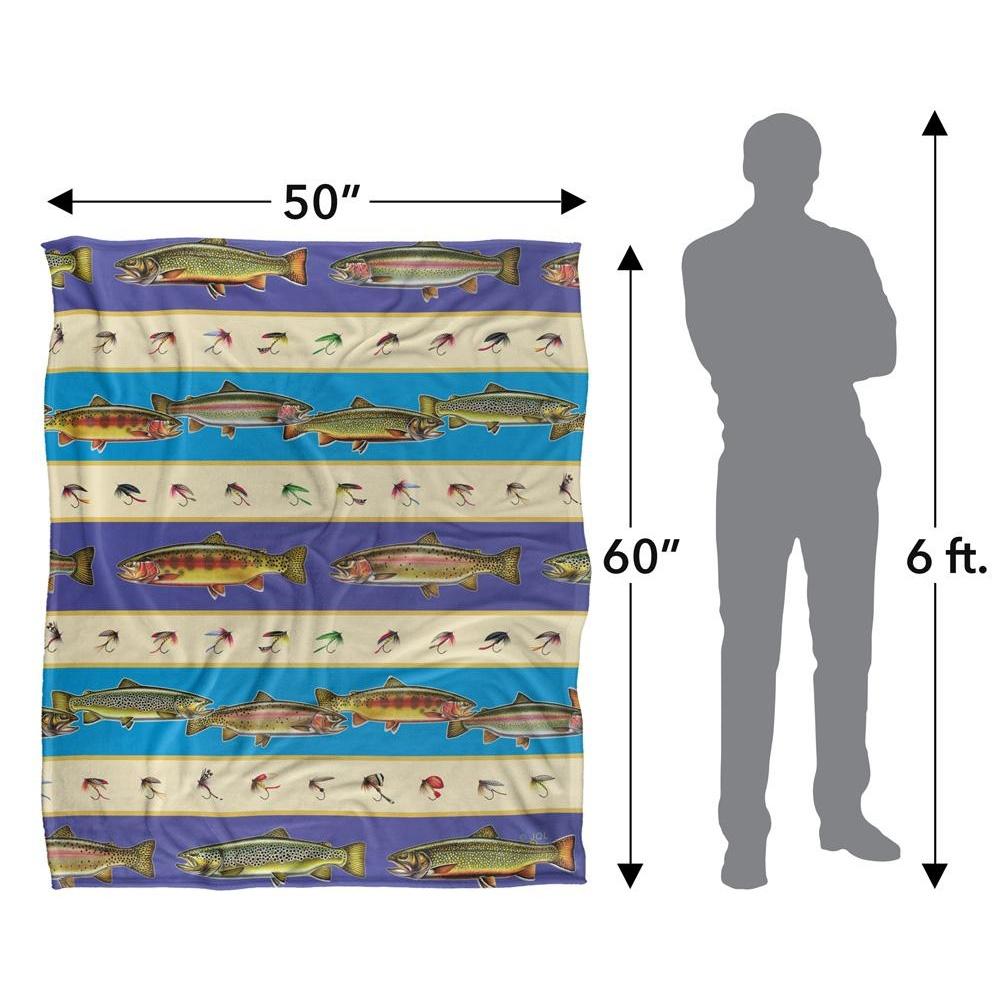 JQ Licensing Silky Fishing Lures Supersoft Blanket