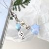  Star Shell Small Fish Keychain Phone Camera Lanyard Cartoon Lovely Beaded Keychain Exquisite Backpack Decoration Gifts