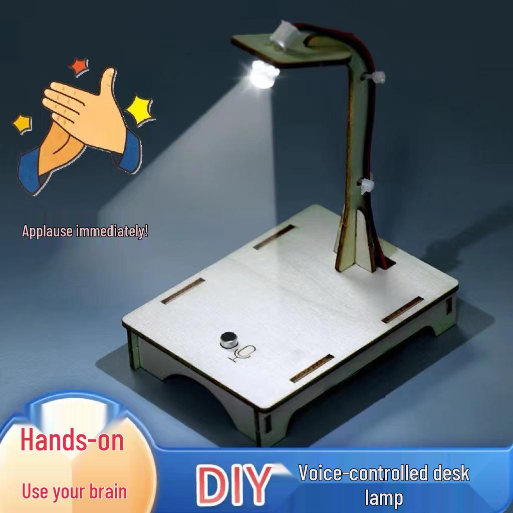 

Самодельная настольная лампа с голосовым управлением: Набор для научных экспериментов ручной работы и игрушка для развития мышления