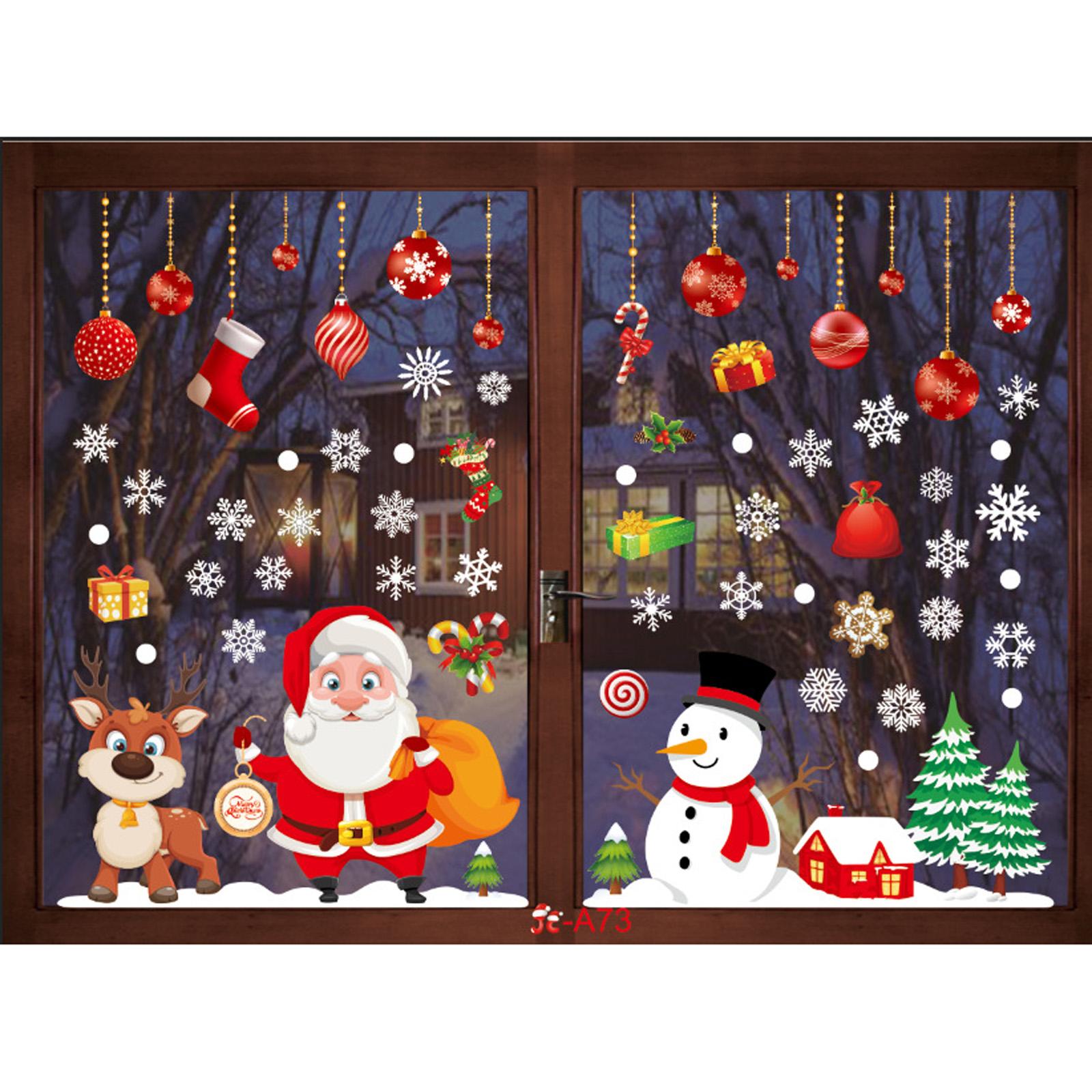 

Christmas Static Cling Stickers One Size