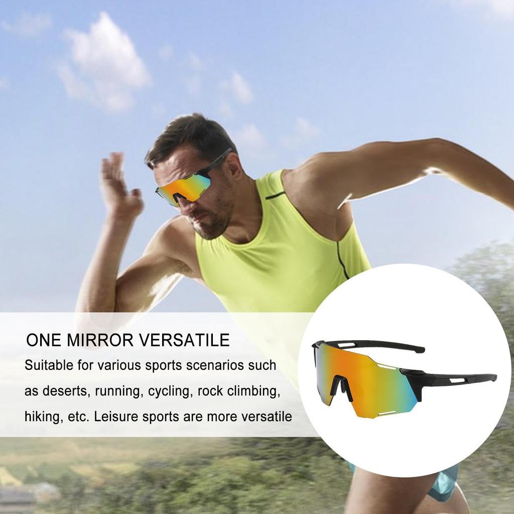 Road Bike Sunglasses, Bicycle Glasses, Bicycle Riding Glasses Outdoor Sunglasses Wind Proof Sporty Sporty