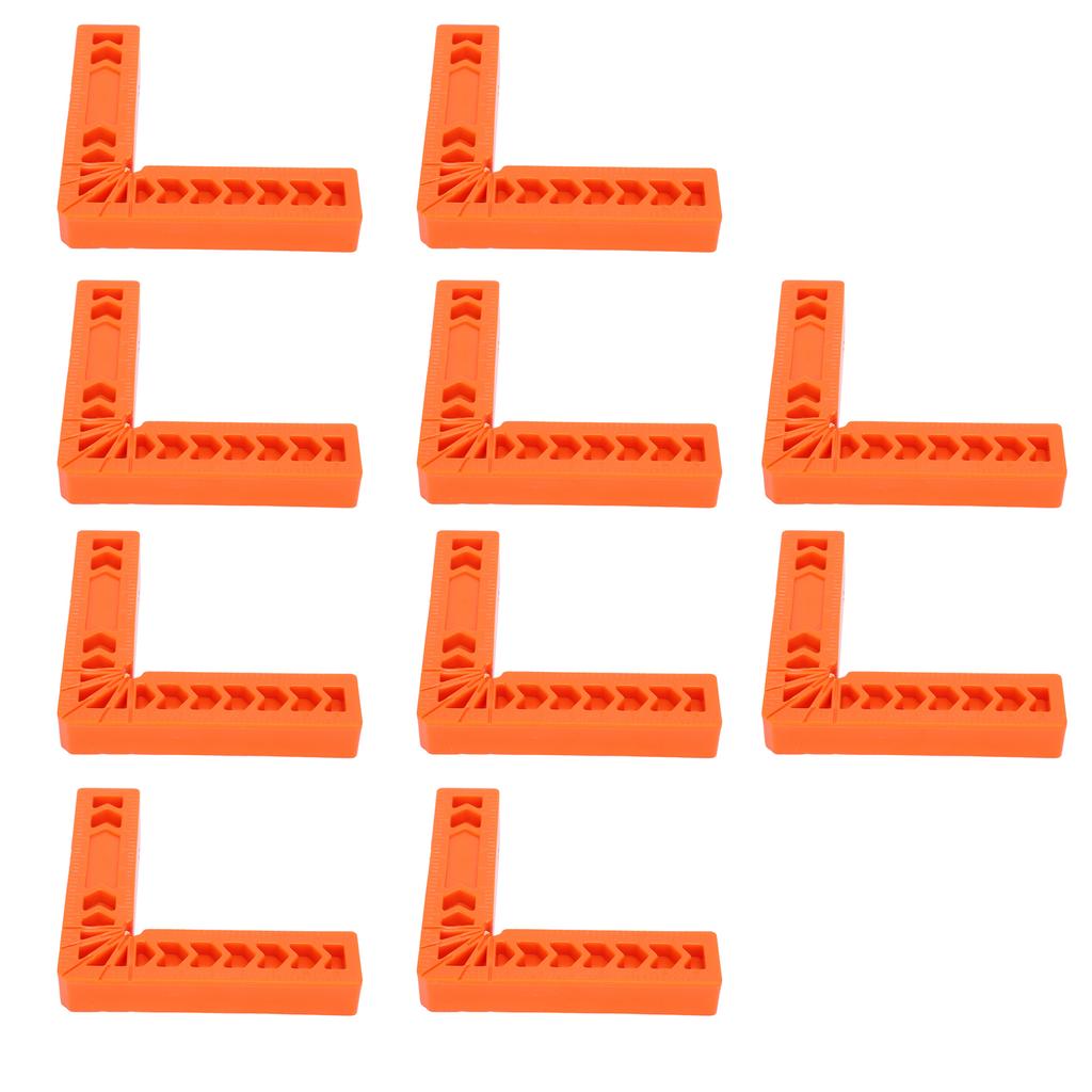 10Pcs 90Degree Rightangle Auxiliary Positioner Woodworking Tool Square Angle Ruler Holder