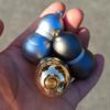 EDC Fidget Sliders Slider Metal Fidget Toys Stress Relief for Adults Magnetic Metal Infinite Fidget Magnetic buttons Gourd