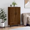 VidaXL Highboard Brown Oak 69.5x31x115 Cm Engineered Wood 828243
