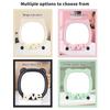 Cute Cat/Bear Ear Makeup Mirror With Phone Rack Holder Simple Table Countertop Base Use For Bathroom Desk Cosmetic Mirrors