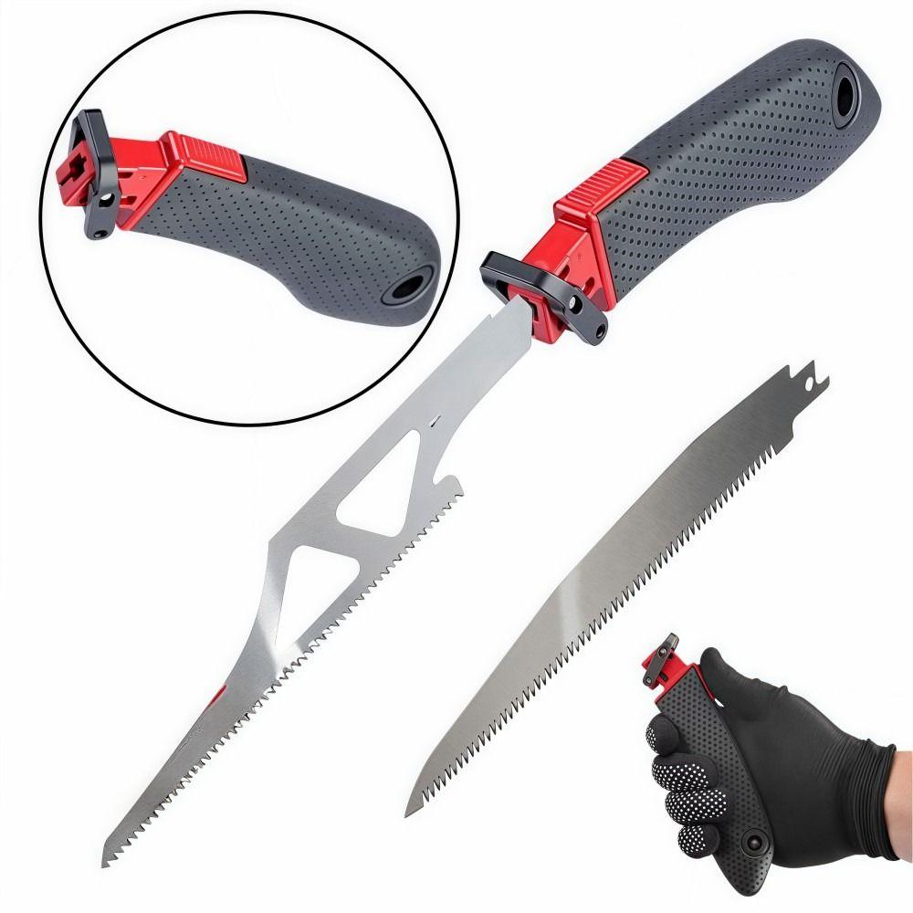 Universal Interface Reciprocating Saw Manual Handle Anti-Slip Plastic Saw Ruler Handle Portable Comfort-Grip Handle