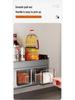 Wall-Mounted Kitchen Seasoning Rack: Punch-Free Multifunctional Condiment Set with Jars