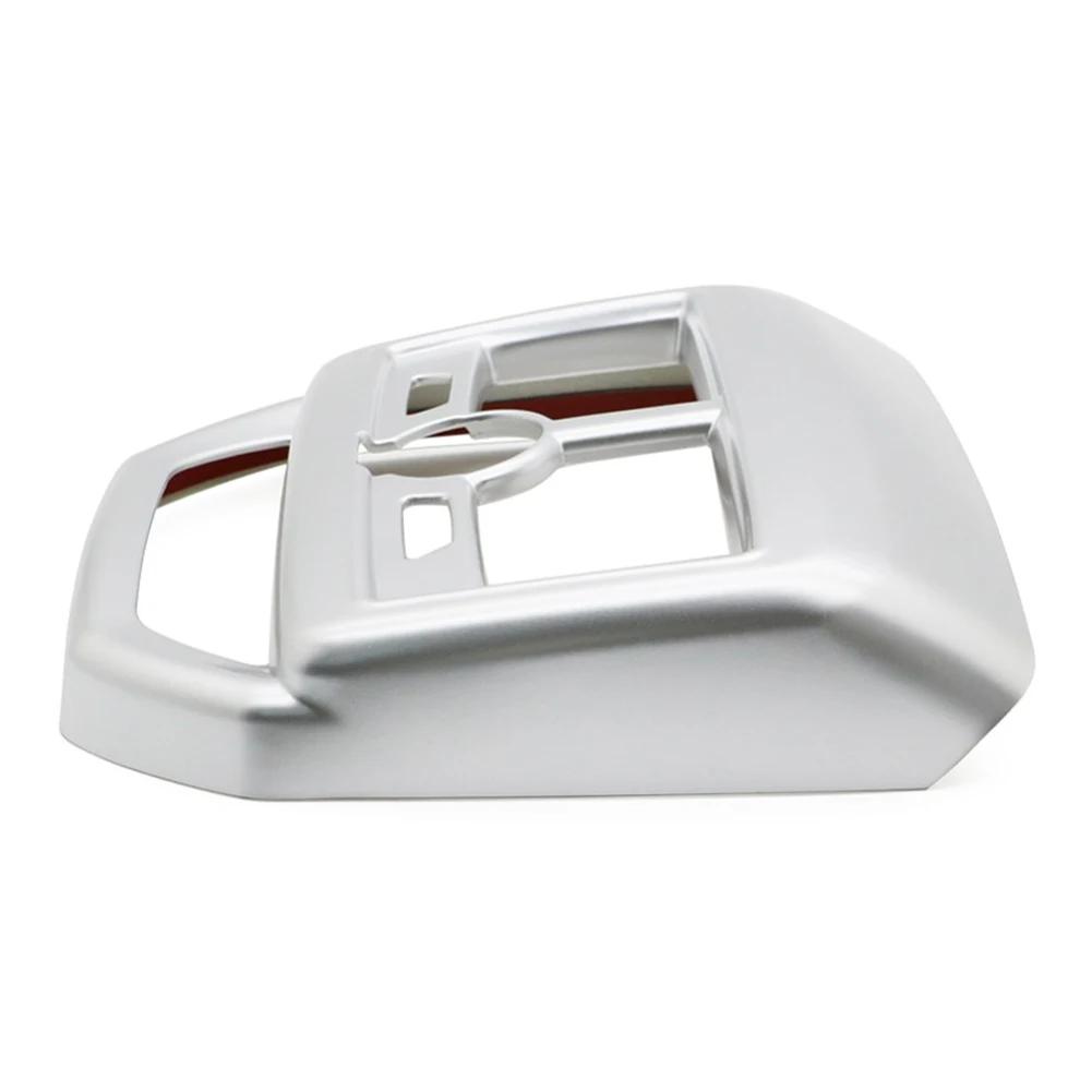 Autozubehör Armlehnenbox Hinten Klimaanlage AC Vent Outlet Molding CoveritTrim Für Peugeot 3008 GT 3008GT 5008 2017 2018