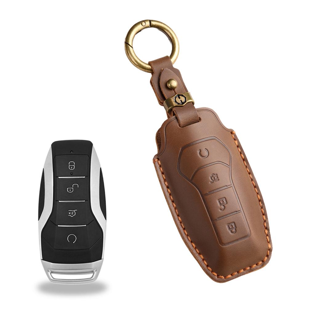 The New Retro Key Bag Is Suitable for BYD Key Case, Tang and Song Plusdmi Dolphin Han Car Key Bag.