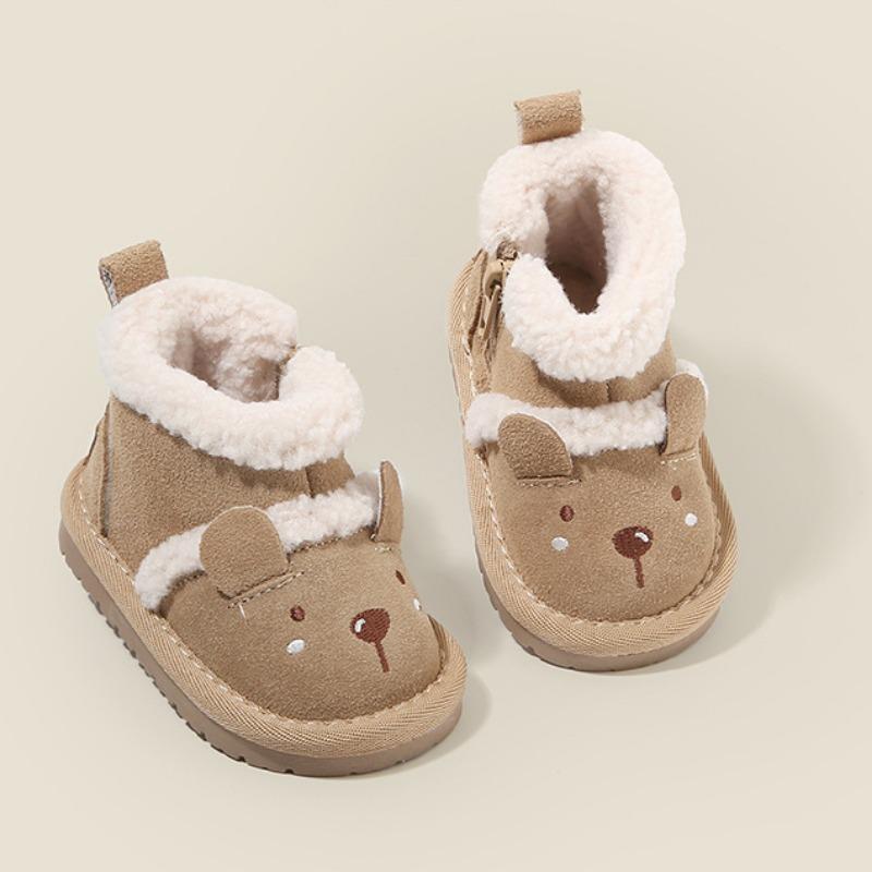 Dívčí zimní sněhule Dětské batolecí boty Kreslené bavlněné boty Chlapecké teplé bavlněné boty