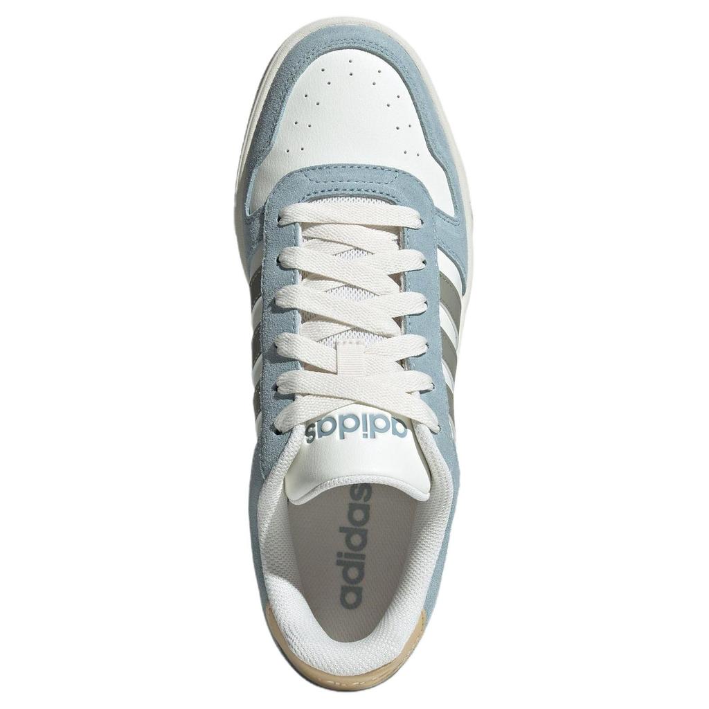 Adidas Neo D-Pad Classic Comfortable Versatile Non-Slip Wear-Resistant Low-Top Skate Shoes Unisex Sneakers White Blue KI5878