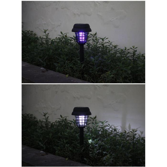 Mückenlampe - Solar-LED Garten Rasen Wasserdicht - 2 Stück - Doppelfunktion
