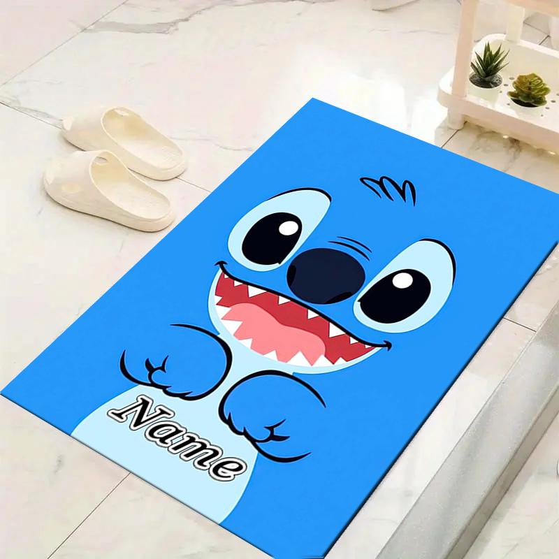 Custom 1Pc Stitch'S Colorful Adventure Rug Office Carpet Indoor Outdoor Entrance Doormat Nonslip Soft And Comfortable Living Room D916305