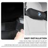 mkacg4 Car Pillow Seat Head Support Protector Auto Travel Soft Headrest For BMW Performance M E87 E30 E46 E28 F35 G20 E93 F20 X3 X
