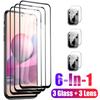 6-i-1 helbeskyttende glassskjermbeskytter for Xiaomi Redmi Note 10S herdet film på Note10 10 S Note10s kamerabeskyttelse