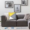 Yellow Grey Geometric Pillow Case Fashion Pillow Cover Soft Pillowcases For Sofa Car Home Decor